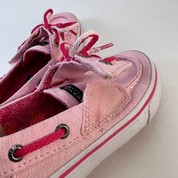 Sperry Top-Sider | Pink Heather Bahama Crib Boat Shoe Size 8 - Picture 8 of 8